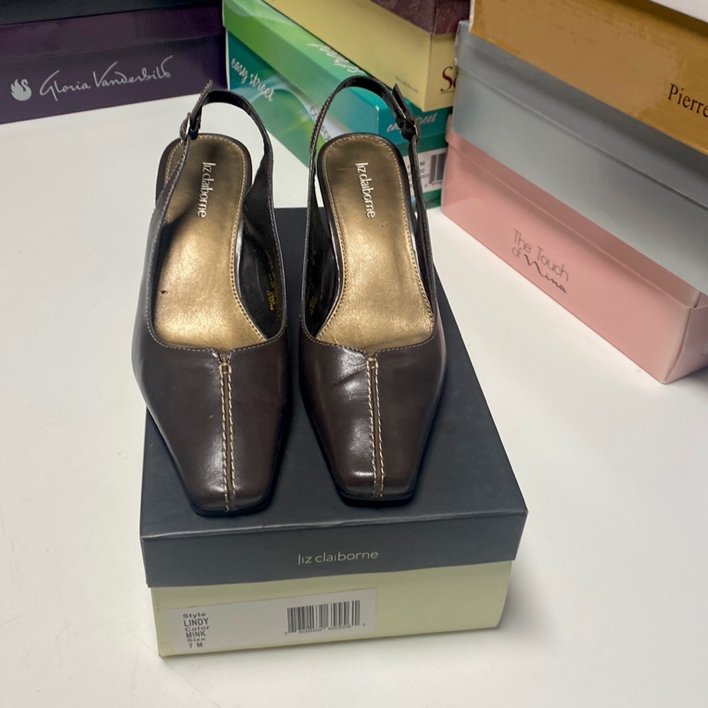 liz claiborne (lindy mink heels)